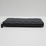 CHANEL シャネル 長財布 キャビアスキン ラウンドファスナー 25番代 ココマーク ブラックカラー ギャラ H12732