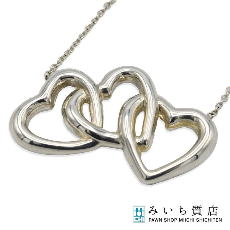 TIFFANY&Co. ティファニー ネックレス トリプルハート シルバー 925 アクセサリー 総重量5.7g H19447-1