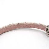 LOUIS VUITTON ルイヴィトン ブレスレット ヒストリック ミニ M6407 白 ピンク 16cm 箱袋 H22830
