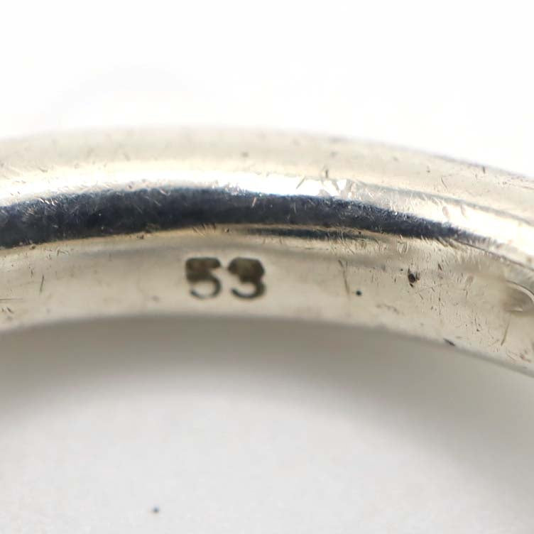 HERMES エルメス リング ナウシカ 13号 5.8g シルバー 925 アクセサリー 箱有 H5733