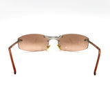 Christian Dior ディオール サングラス YB7KH 65□15 120 ブラウン系 度無し H20862