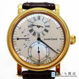稼働 腕時計 Louis Erard ルイ・エラール レギュレーター マザーパールダイヤル 手巻き 箱保取説あり M4069