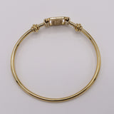 Salvatore Ferragamo サルヴァトーレフェラガモ バングル ブレス ゴールドカラー アクセサリー レディース 箱有 H6788