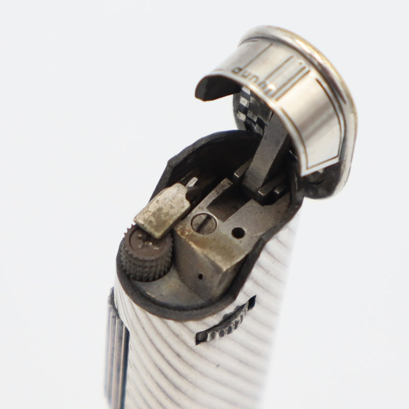 dunhill ダンヒル ガスライター スリム ローラー式 シルバーカラー 喫煙具 着火未確認 M619-2