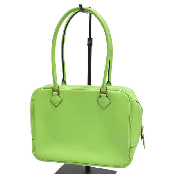 HERMES エルメス ミニプリュム プリュム20 ハンドバッグ ◯W刻印 1993年製 グリーン H20488