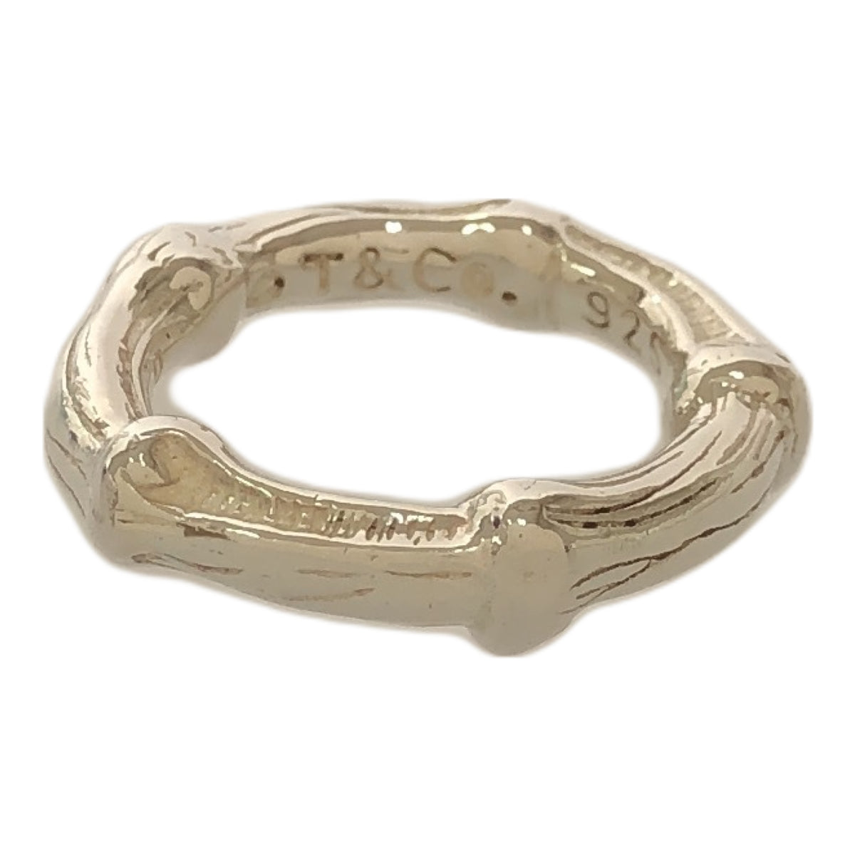 Tiffany & Co. ティファニー バンブーリング シルバー 10号
