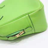 HERMES エルメス ミニプリュム プリュム20 ハンドバッグ ◯W刻印 1993年製 グリーン H20488