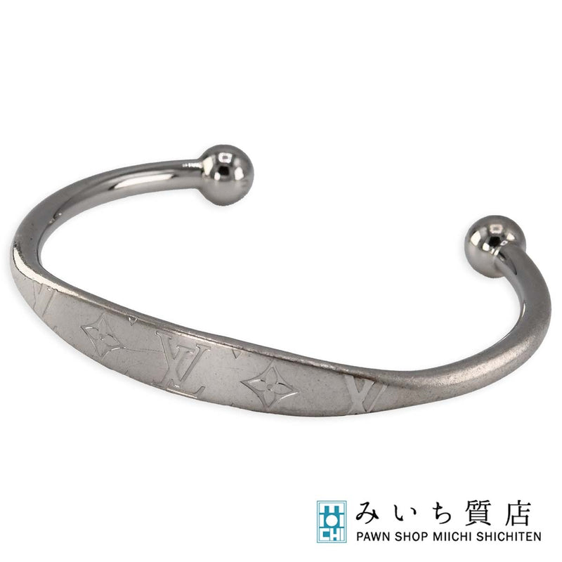 LOUIS VUITTON LV ルイヴィトン バングル M64839 ジョンク・モノグラム M 約20.5g カフブレス アクセサリー H6891