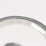 仕上済 VanCleef&Arpels ヴァンクリーフ&アーペル リング 指輪 ヴィンテージアルハンブラ ダイヤ 750 #51 約10.5号 約6.8g 外箱・ケース有 H12429