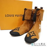 LOUIS VUITTON ルイヴィトン スニーカリーナ 1AK1O4 NV0216 ブーツ シューズ サイズ36 1/2 23.5cm 箱袋 k1388