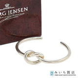 GEORG JENSEN ジョージジェンセン バングル シルバー 925 A44B アクセサリー 箱 H23614