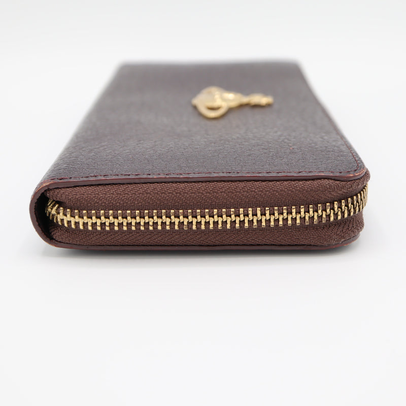 Vivienne Westwood ヴィヴィアンウエストウッド 長財布 ラウンドジップ ブラウン 小物 H18625