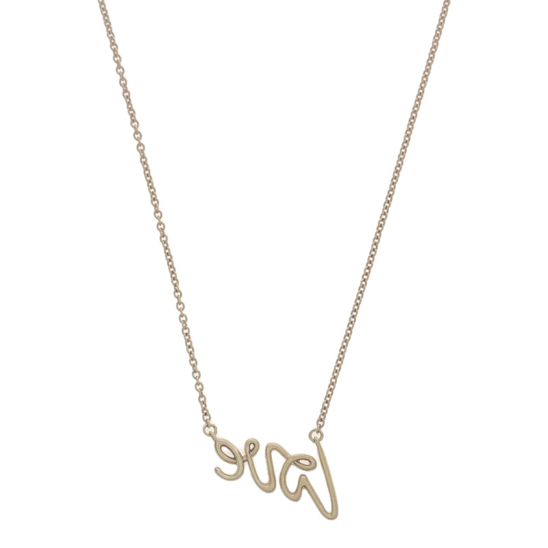TIFFANY&Co ティファニー パロマピカソ Love ネックレス ペンダント アクセサリー SV925 シルバー 総重量約1.8g M1187