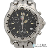 稼働 腕時計 TAG HEUER タグホイヤー CG1110-0 クォーツ デイト 黒文字盤 コマ有 2025.07電池交換済 M798