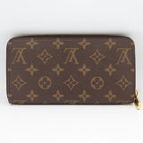LOUIS VUITTON LV ルイヴィトン 財布 M60017 ジッピーウォレット モノグラム 長財布 茶 H23522