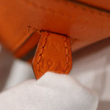 HERMES エルメス ミニプリュム プリュム20 ハンドバッグ 鞄 ◯X刻印 1994年製 オレンジ H20489