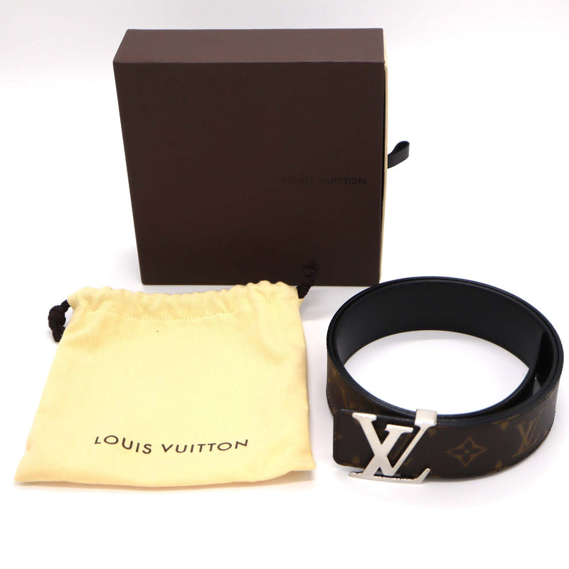 LOUIS VUITTON LV ルイヴィトン ベルト M9821 85/34 モノグラム サンチュール ブラウン系 服飾小物 eco1618