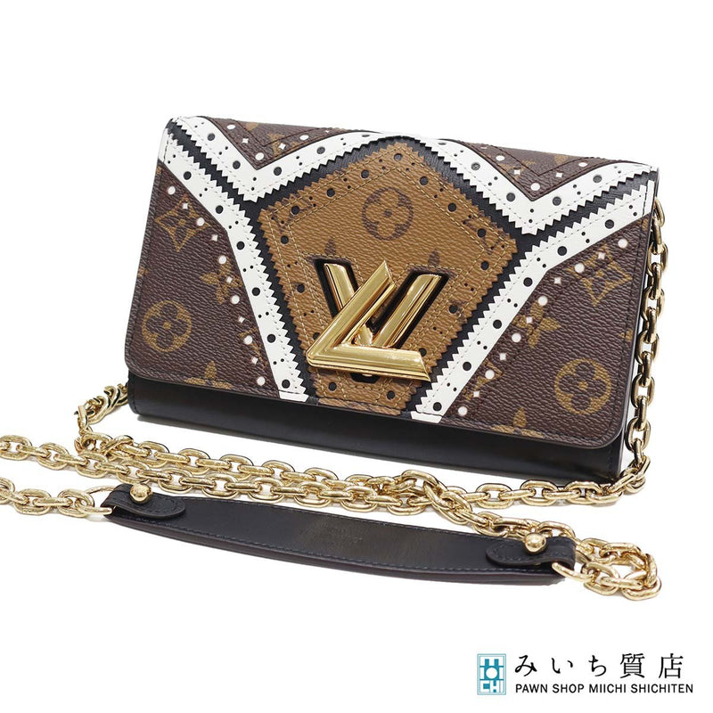 LOUIS VUITTON ルイヴィトン LV チェーンウォレット M62872 モノグラム ポルトフォイュ・ツイストチェーン M2768