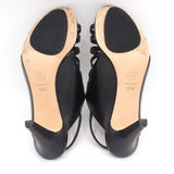 CHANEL シャネル ヒール サンダル ココマーク パール サイズ35 1/2 C 約22.5cm 靴 ブラック 袋有 k1243