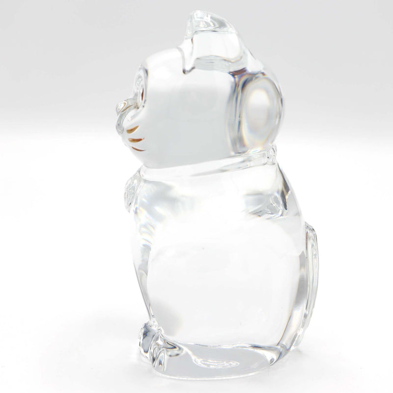Baccarat バカラ 招き猫 置物 インテリア 箱有 M4040