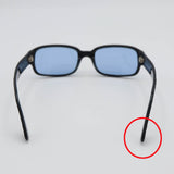 CHANEL シャネル サングラス 5010 C.540/65 マトラッセ 53□19 135 ブラック×ブルー 度なし 箱・ケース有 H20300