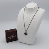GEORG JENSEN ジョージジェンセン ネックレス ヘリテージ 1998 シルバー 925 約11.8g 箱有 H8233-5