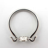 仕上げ済 TIFFANY&Co. ティファニー スワン リング ダイヤ プラチナ Pt950 6.5号 3.2g 箱ケースあり ok1250