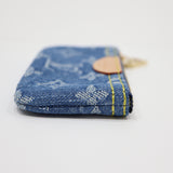 LOUIS VUITTON LV ルイヴィトン M82961 カードキーケース ポシェットクレ デニム M2807