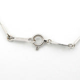 Vendome Aoyama ヴァンドーム青山 ネックレス ダイヤ フラワー K18 PT950 2.8g アクセサリー 箱有 eco1504