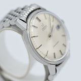稼働 腕時計 OMEGA オメガ Seamaster シーマスター cal.565 166.037 デイト 自動巻き シルバー色文字盤 21k575-1