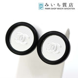 イヤリング CHANEL シャネル ココマーク ミラー 鏡 ヴィンテージ 95 C クルーズコレクション ブラック H1325