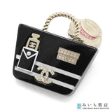 CHANEL シャネル ブローチ D21C バッグモチーフ ブラック 服飾小物 アクセサリー レディース H9532