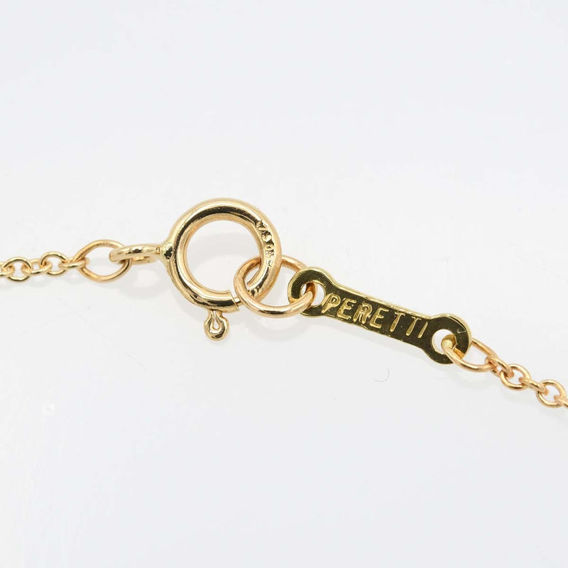 仕上げ済 TIFFANY＆Co. ティファニー ビーン ネックレス 750 ゴールド 約2.9g アクセサリー ペンダント レディース H18995