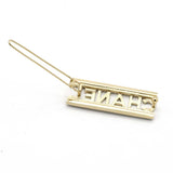 CHANEL シャネル バレッタ ラインストーン ロゴ F23A レディース ヘアアクセサリー 箱有 23k689-3