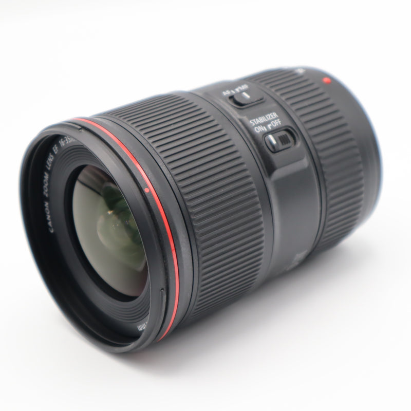 動作未確認 Canon キャノン カメラレンズ EF16-35mm f/4L IS USM ズームレンズ 箱有 24s190-1