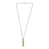 TIFFANY&Co. ティファニー ネックレス バープレート 925 約13.3g アクセサリー H7397