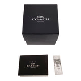 稼働 腕時計 COACH コーチ ボーイフレンド クォーツ クロノグラフ CA.09.7.14.0896 2025.7電池交換済 箱・コマ有 H8942