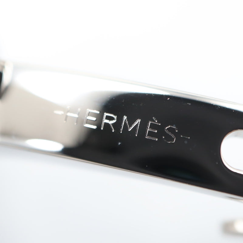 HERMES エルメス フィルー グローブホルダー グローブクリップ フリップ シルバーカラー H10781