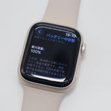 Apple Watch アップルウォッチ シリーズ 9 MRHN3J/A 41MM GPS+Cellularモデル スターライトアルミ 24s722-1