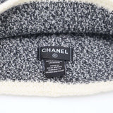 CHANEL シャネル ニット帽 カシミヤ100％ ココマーク ニットキャップ グレー系 帽子 H20902
