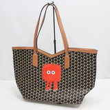 MOYNAT モワナ 永井一正 コラボ LIFE レザーバッグ トートバッグ 鞄 ポーチ付き mo392