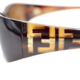 フェンディ FENDI サングラス ズッカ柄 ブラウン系 FS300 238 55□16 130 H9443