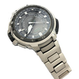 腕時計 稼働 CASIO カシオ PRX7000T プロトレック 電波ソーラー  黒色文字盤 H3624