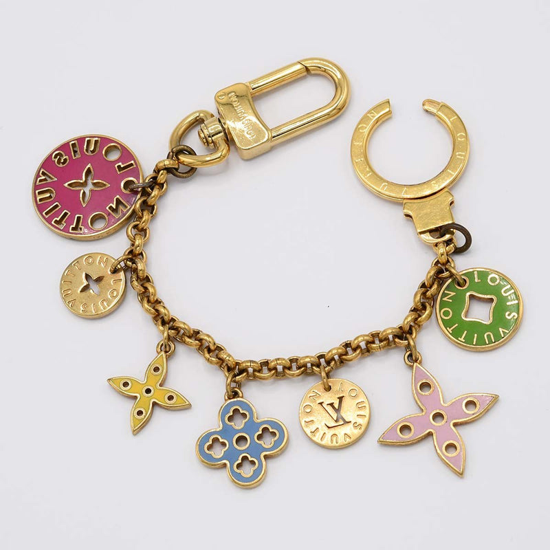LOUIS VUITTON ルイヴィトン LV M66005 ポルトクレ シェンヌ ルーピング キーホルダー マルチカラー 24s361-3