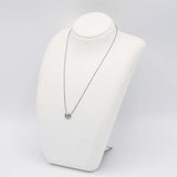 GEORG JENSEN ジョージジェンセン ネックレス シルバー 925 ハート 約2g アクセサリー H24177
