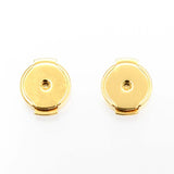 HERMES エルメス ピアス カージュドアッシュ Hキューブ オレンジ/ゴールドカラー アクセサリー レディース 5.8g ok1050