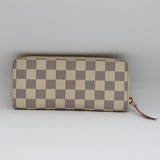 LOUIS VUITTON LV ルイヴィトン 財布 N61264 アズールダミエ ポルトフォイユ・クレマンス 長財布 箱袋 H23126