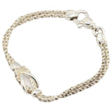 TIFFANY＆Co. ティファニー ダブルロープ ブレス ブレスレット シルバー 925 約18.3g 腕回り約17cm アクセサリー ok1443