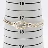 TIFFANY＆Co. ティファニー ダブルロープ ブレス ブレスレット シルバー 925 約18.3g 腕回り約17cm アクセサリー ok1443