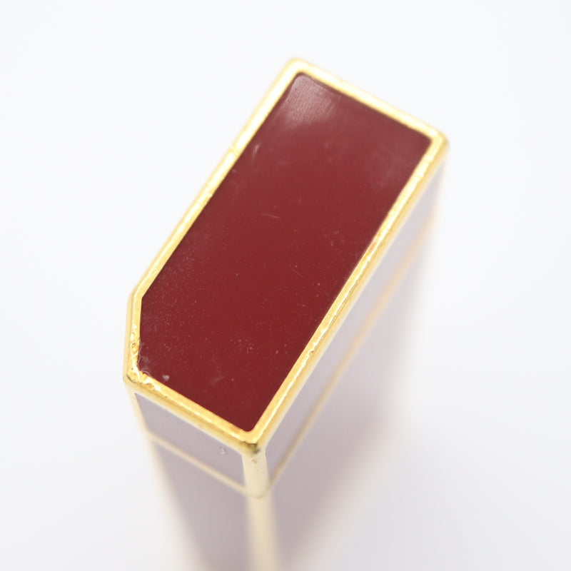 Cartier カルティエ  must de Cartier ガスライター 喫煙具 ヴィンテージ 着火未確認 ボルドー 箱・石あり M4306